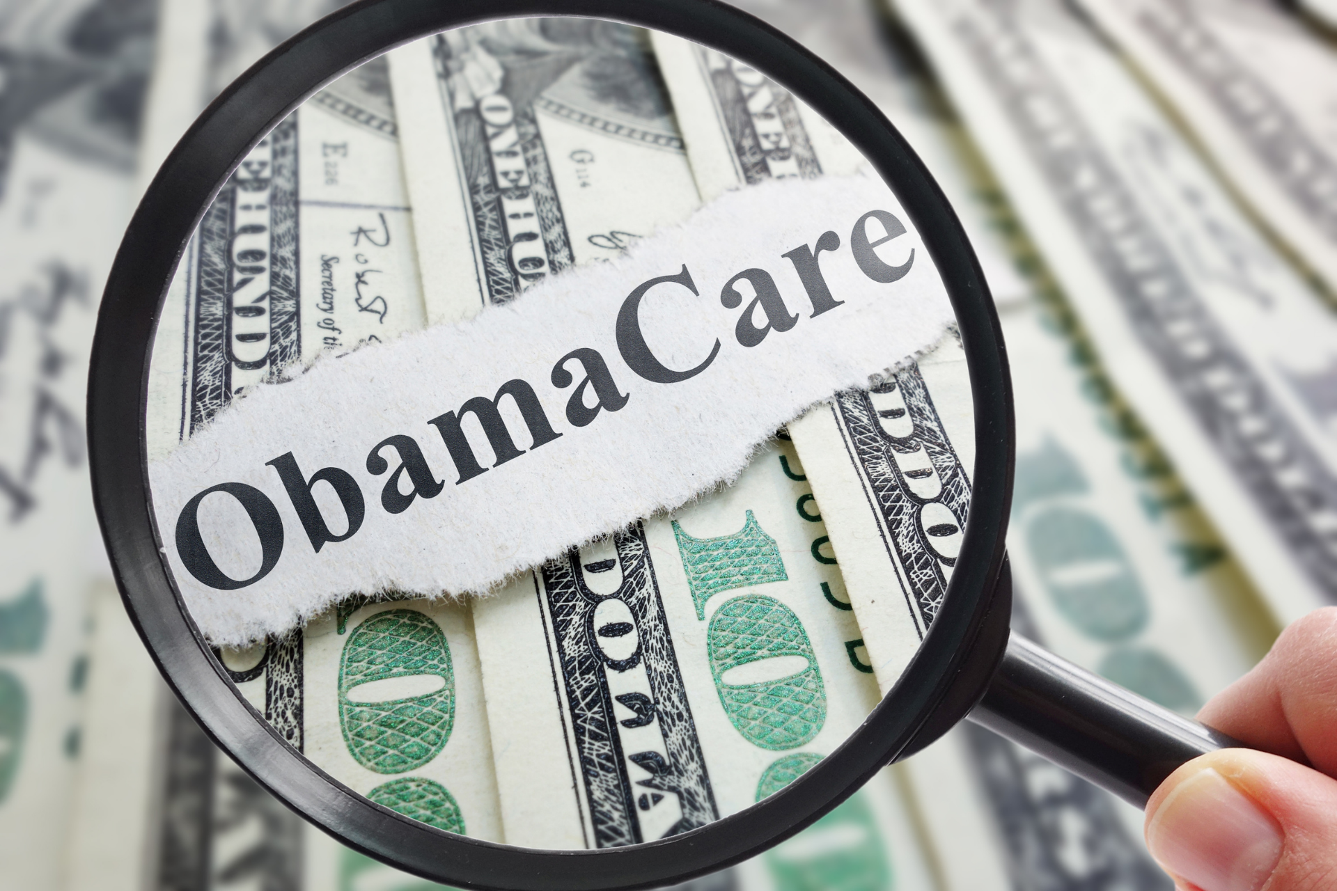 obamacare magnifying glass